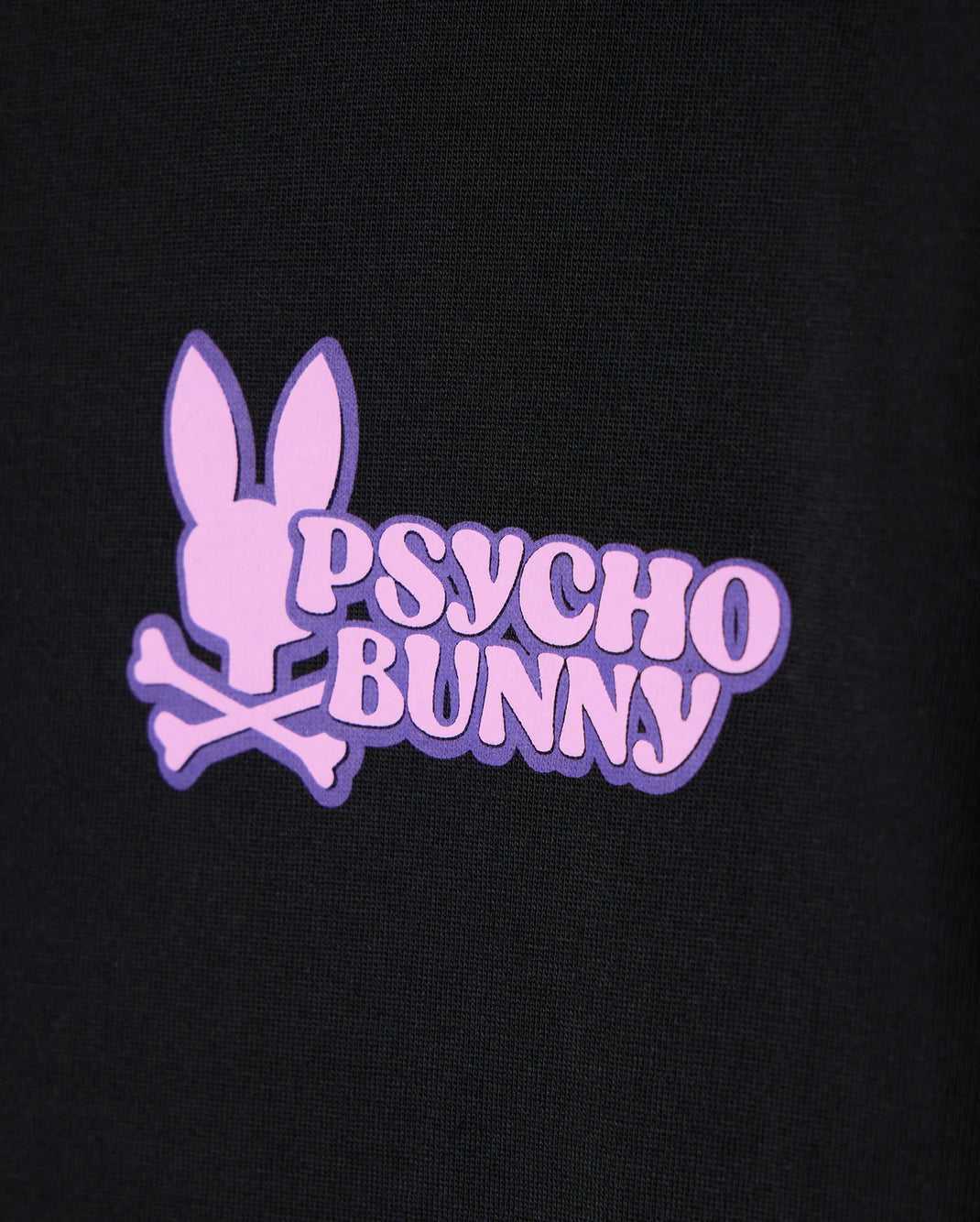 Tees Psycho Bunny Redland Graphic Tee Noir Enfant | LVW-17612498